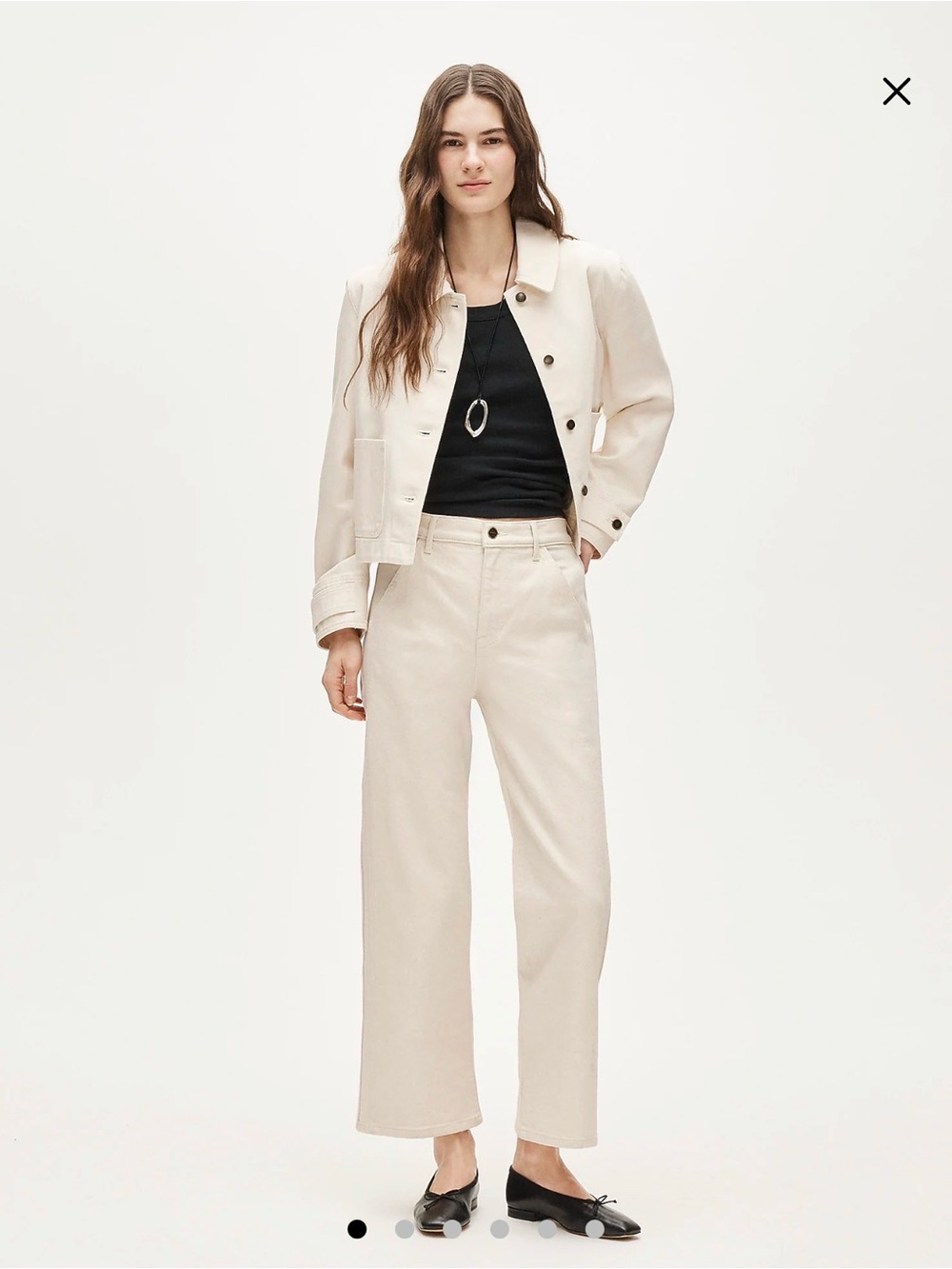 J. Crew Wide-Leg Chinos in Khaki